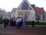 Inauguração de Igreja no Paraguai